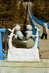 suspension bridge 150m span public art japan.jpg